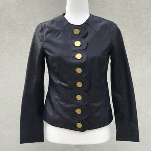 Tory Burch Cordelia Leather Jacket